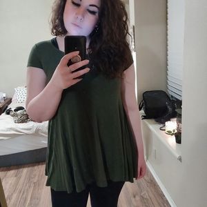 FOREST GREEN TUNIC